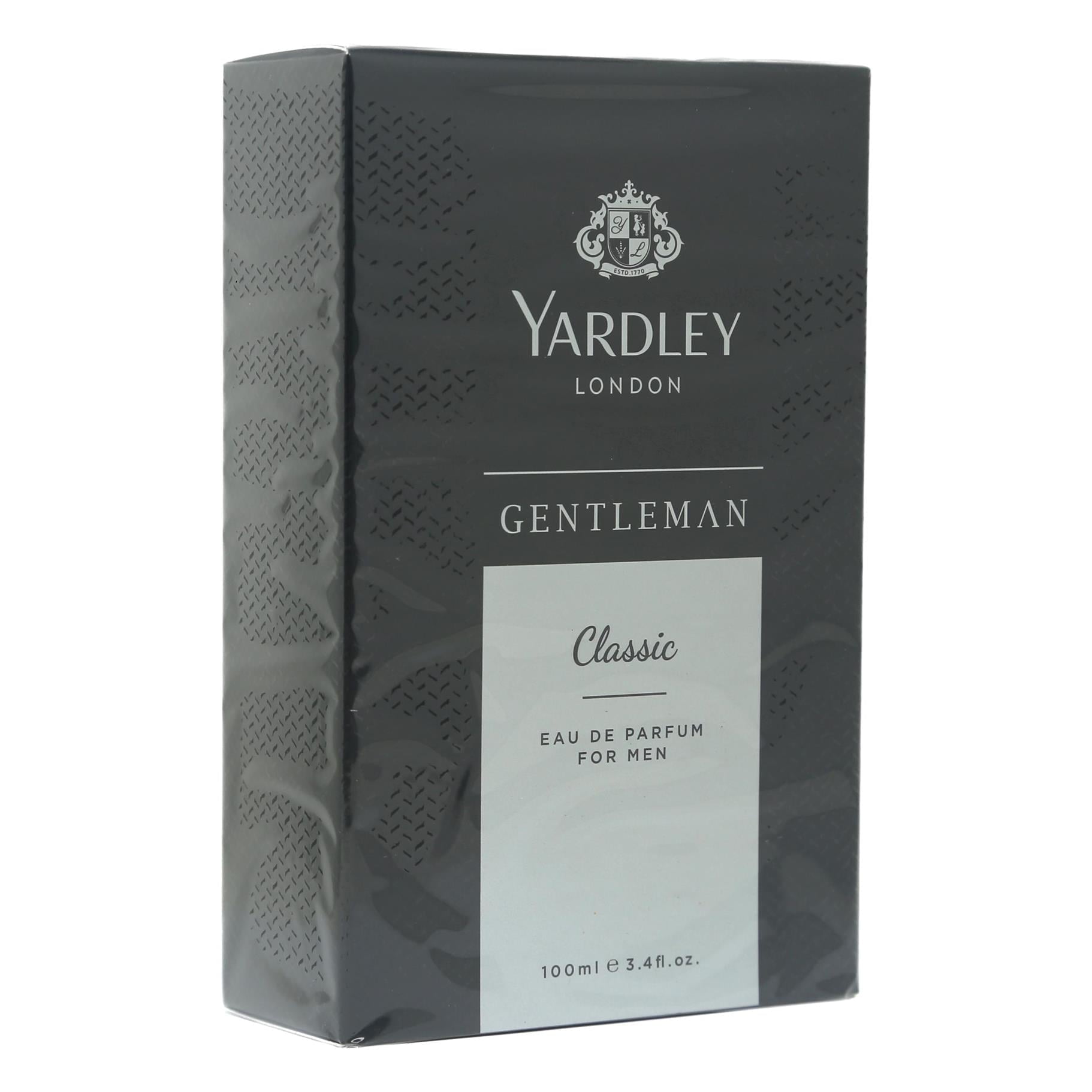 Yardley Gentleman Classic by Yardley London Eau De Parfum Spray 3.4 oz for Men - Brand New