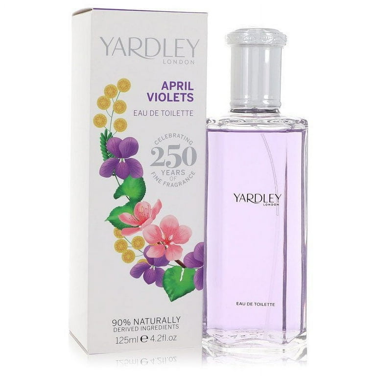 April Violets Eau De Toilette Spray By Yardley London April Violets Eau De Toilette Spray By Yardley London