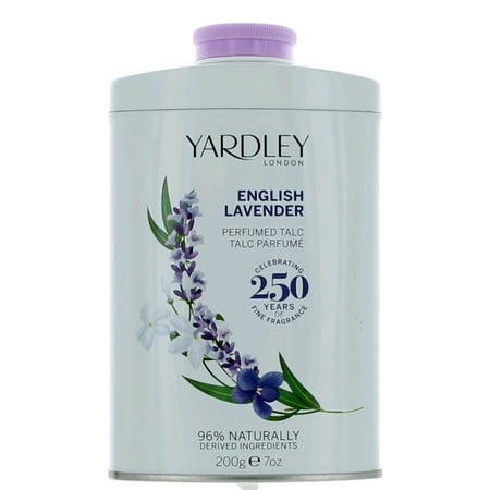Yardley London English Lavender Perfumed Talc Powder, 7 Oz