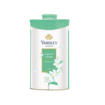 Yardley London Imperial Jasmine Perfumed Talc for Women, 250g - Indian Hair Products