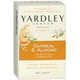 thumbnail image 1 of Yardley London Moisturizing Bar Oatmeal & Almond with Natural Oats 4.25 oz (Pack of 6), 1 of 6
