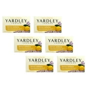 Yardley London Moisturizing Bath Bar Lemon Verbena, 4.0 Oz. 6 Pack