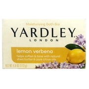Yardley London Moisturizing Bath Bar Lemon Verbena, 4.0 Oz.