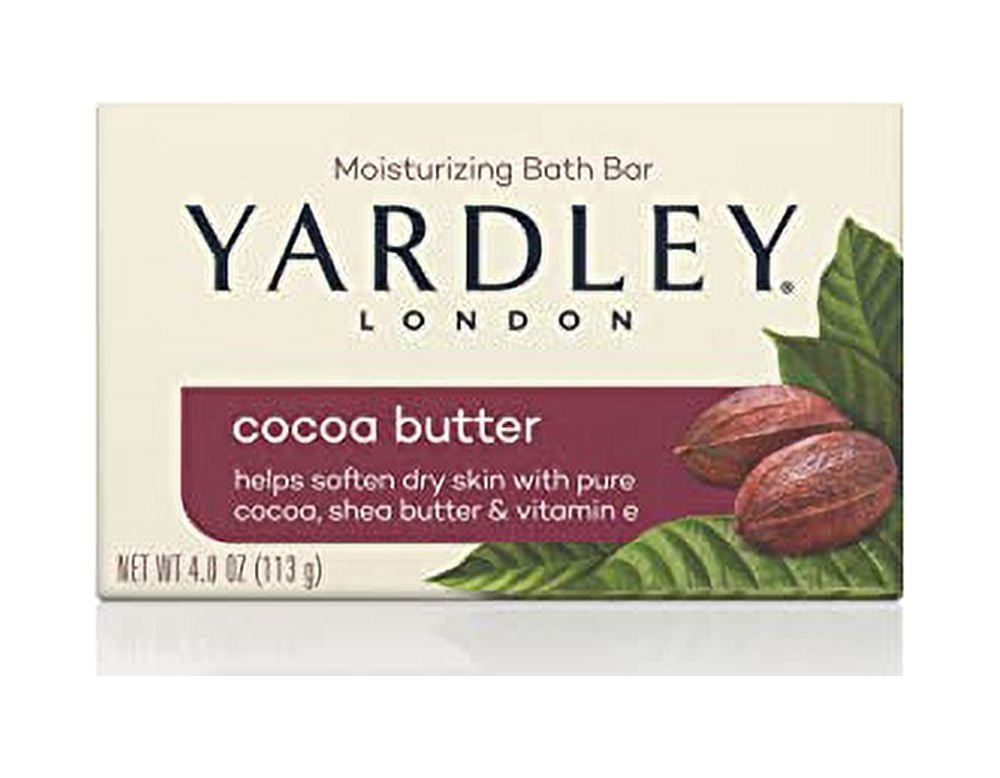 Yardley London Moisturizing Bath .. Soap Bar Cocoa Butter, .. Helps
