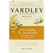 Yardley London Oatmeal and Almond Bath Bar, 4.25 oz., 2 Count (Pack of 4)
