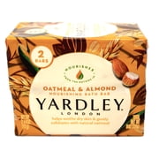 Yardley London Oatmeal and Almond Bath Bar, 4 oz., 2 Count Pack of 10