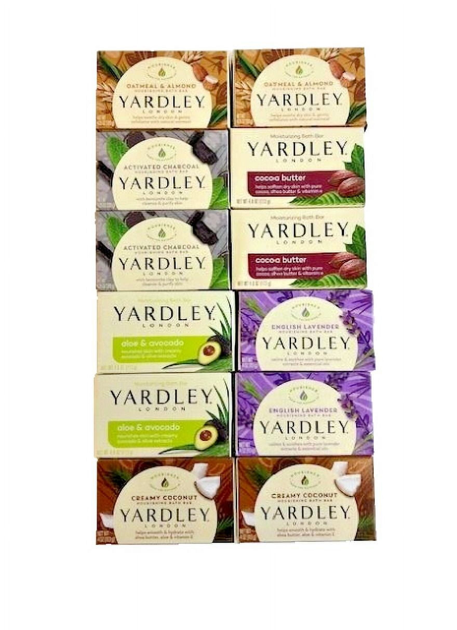 Yardley London Soap Bath Bar Bundle - 12 Bars: English Lavender ...