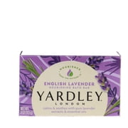 Yardley English Lavender Bath Bar, 4.25 oz 8 Pack