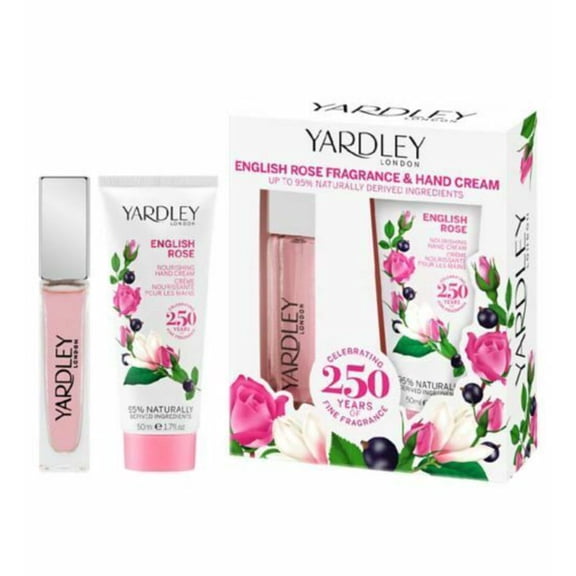 Yardley Of London Ladies English Rose Gift Set Fragrances 5056179301832