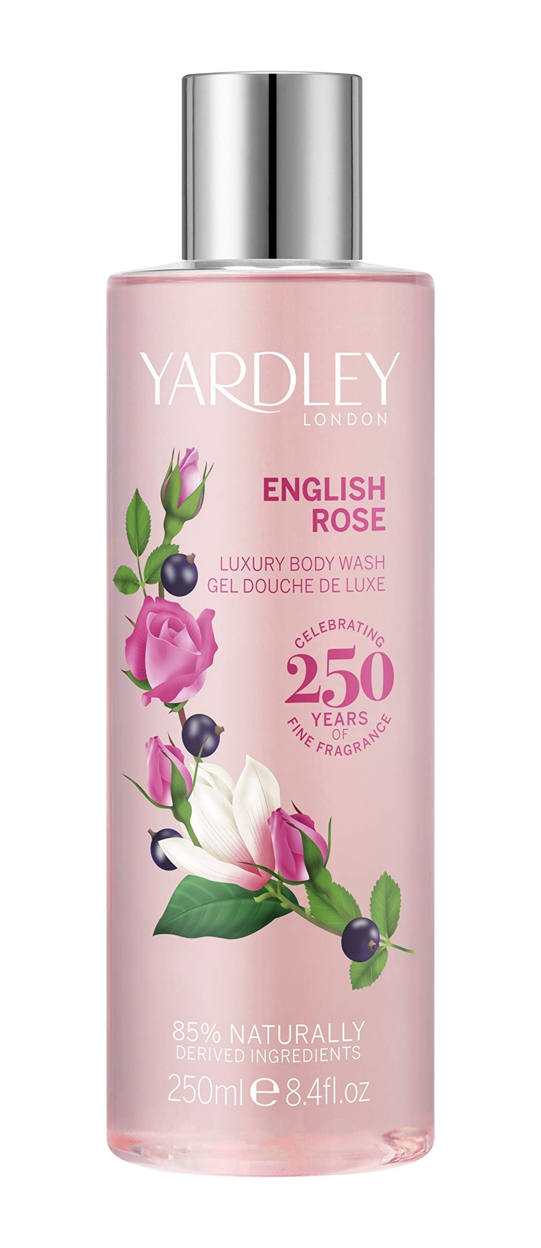 Yardley Of London Yardley ZS23 Of London English Rose 8.4 Oz Luxury Body Wash, 8.4 Oz