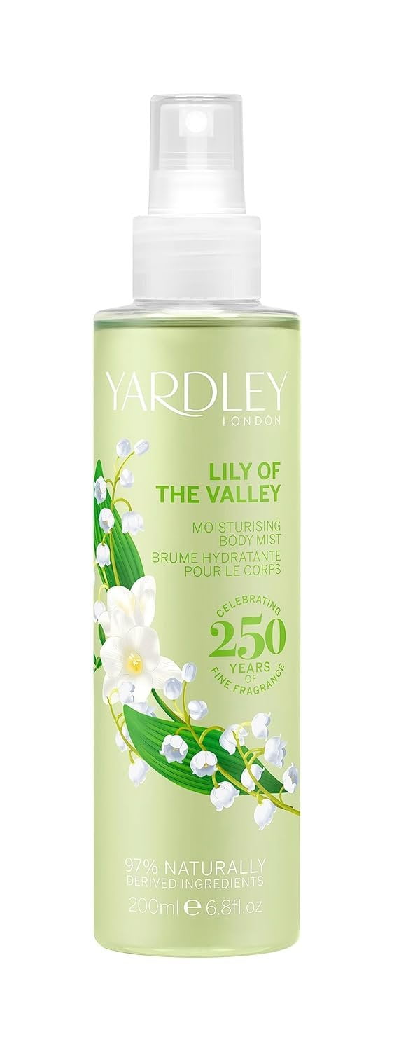 Yardley of London Lily of the Valley 6.8 Moisturising Fragrance Body