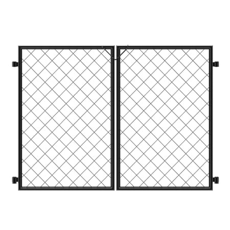 Yardlink Diamon Mesh Steel Deck & Fence Gates, 34 in x 24 in, steel