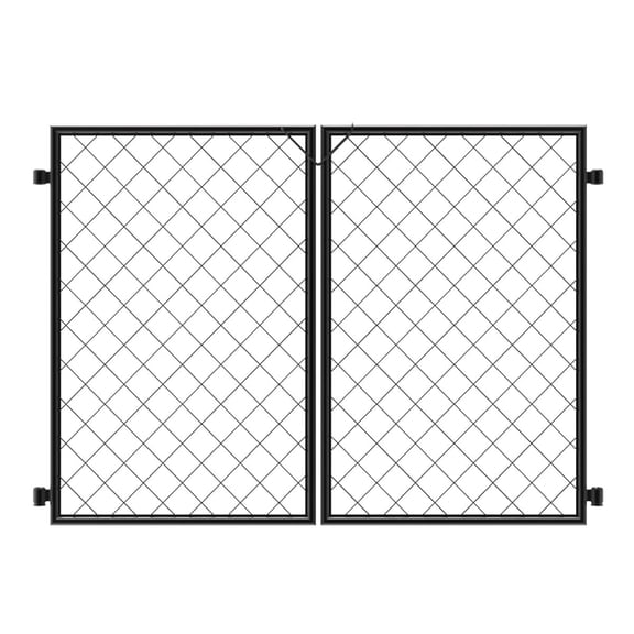 Yardlink Diamon Mesh Steel Deck & Fence Gates, 34 in x 24 in, steel