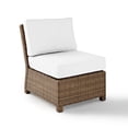 thumbnail image 1 of Yardlio Bradenton Outdoor Sectional Center Chair - All-Weather Wicker, Sunbrella Cushions, Versatile Design, 1 of 1