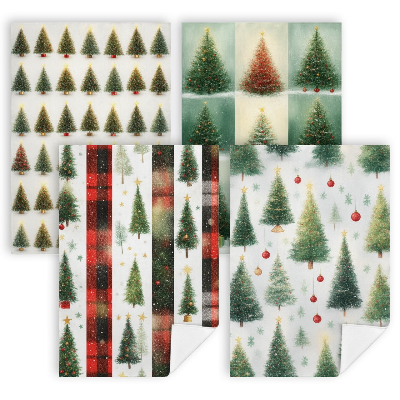 Yardlyne Kitchen Hand Towels Christmas, A large number of small ...