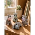 thumbnail image 1 of Yardvibe 3D Beaded Hippo DIY Kit, Tiny Animal Themed Beadwork Kit, Easy DIY Beading Embroidery for Beginners & Craft Enthusiasts (D), 1 of 6