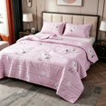 thumbnail image 1 of Yardvibe Cooling Comforter Twin Size, Floral Print Breathable Summer Comforter for Hot Sleepers & Night Sweats, Silky Smooth Cooling Blanket, Pink (C), 1 of 9