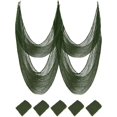 thumbnail image 1 of Yardvibe Creepy Cloth, 75"x30" Halloween Large Spooky Fabric Cloth, Spooky Decorations for Haunted House Window Backdrops Garden Party Yard Wall Doorway (Army Green), 1 of 5