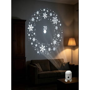 Yardvibe Dynamic Rotating LED Projector Light, 360° Rotating Ocean Wave Night Projection Night Light, Multi-Angle Projection Base for Meditation, Bedroom, Home Theater (C)