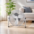 thumbnail image 1 of Yardvibe Heavy Duty Floor Fan, 14.6"x15" 3-Speed with Wall-Mounting System, 4650 CFM High Velocity, Industrial Shop Fan for Commercial, Garage & Greenhouse (B), 1 of 6