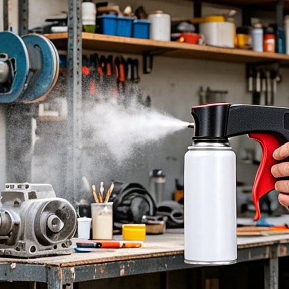 Yardvibe Instant Aerosol Trigger Handle, 5.91"x5.12" Converts Spray Cans to Spray Guns, Full Hand Grip, Reusable, Easy Clip-On/Off, Fit for Paint, Adhesives & Lubricants