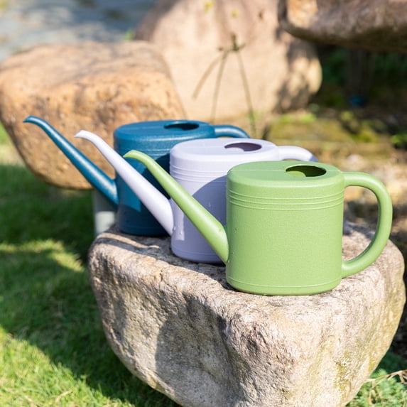 Yardvibe Plant Watering Can with Long Spout, 1L Sprinkling Kettle, Portable Watering Jug for Flowers Plants Home Garden Patio Balcony Indoor Outdoor (Purple)