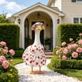 thumbnail image 1 of Yardvibe Porch Goose Outfits for 23 Inch Lawn Statue, Summer Bikini with Hat for Goose Statue, Duck Sculpture Clothes for Yard Swimming Pool Party Decoration (White), 1 of 6