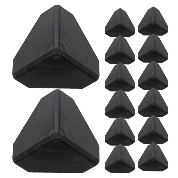 Yardwe 100Pcs Plastic Packaging Corner Protectors with Eight Sided Coverage for Heavy Item Shipping