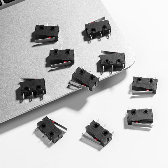 Yardwe 10Pcs Micro on Off Switch 125V 5a Nc Micro Switch for Electronics
