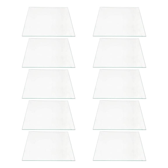 Yardwe 10Pcs Sturdy Clear Acrylic Picture Frame Boards Glass Alternative for Home