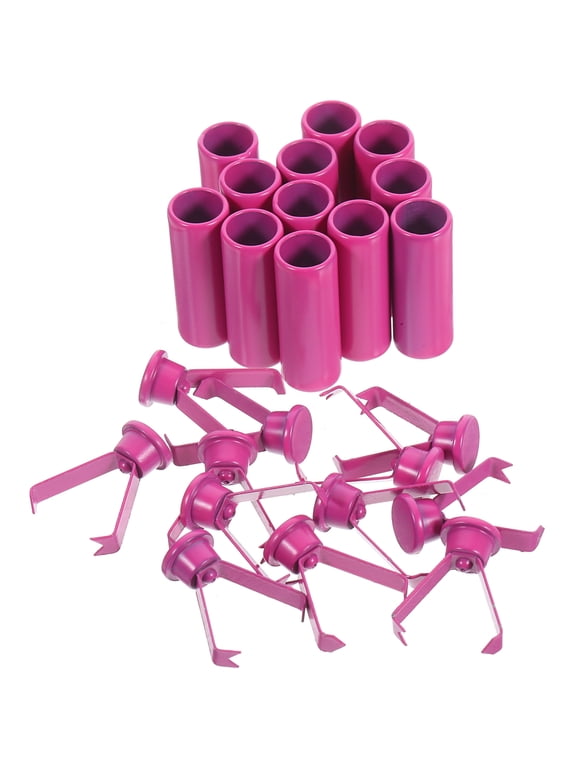 12Pcs Zinc Alloy Drawstring End Caps Rosy Cord Stops for Pants Hoodies and Clothes