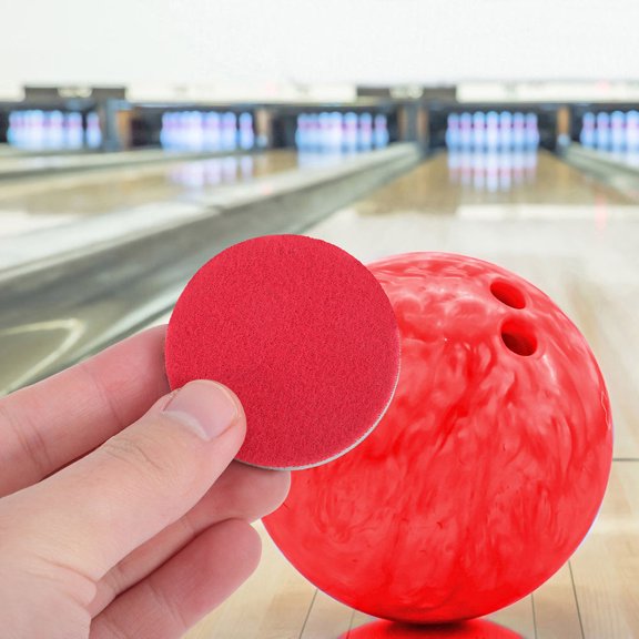 Yardwe 16Pcs Bowling Ball Clean Pad Sponge Multi-use Accessories for Home