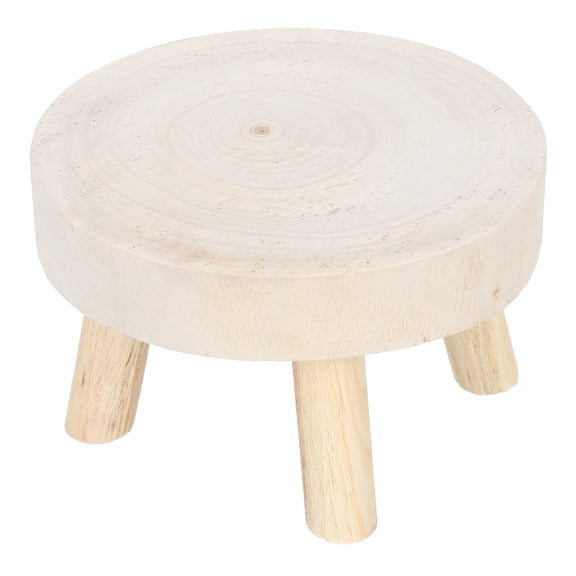 Yardwe Flower Pot Rack Wooden Light Brown 1Pcs for Courtyard