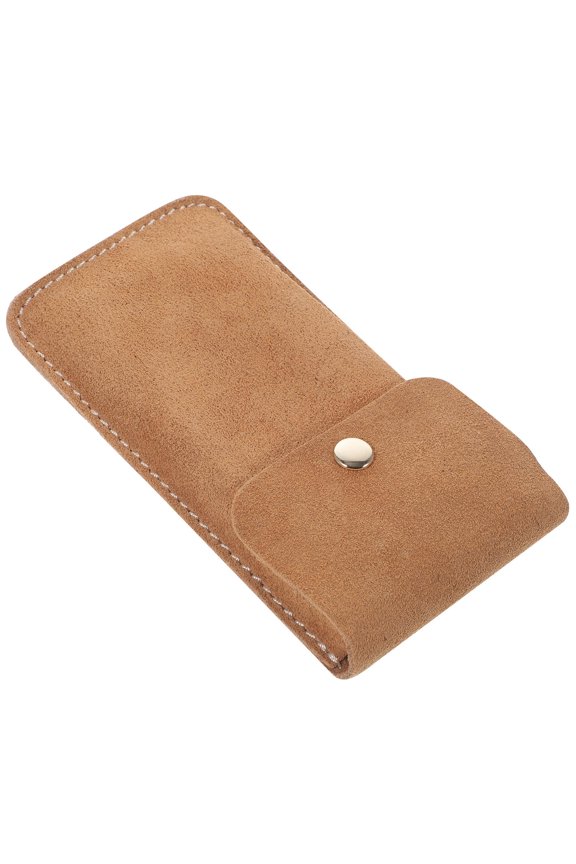 Brown Wrist Watch Storage Bag Portable Organizer for Travel and Outdoor Use