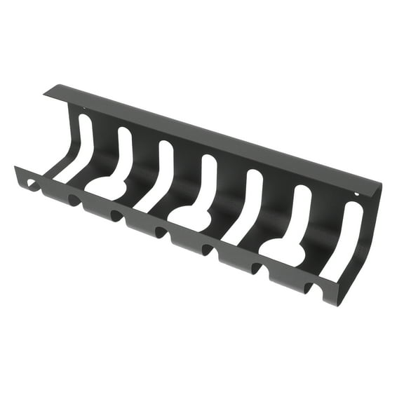 Yardwe Under Desk Storage Rack Cable Management Holder Black 1Pc