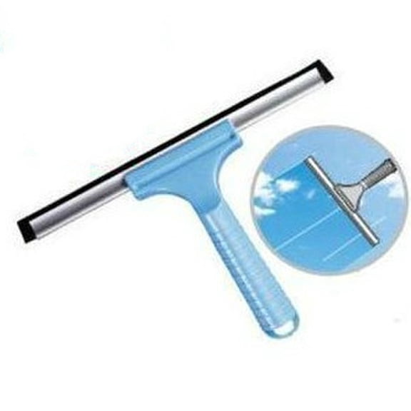 Yardwe 1Pc Multi Color Window Scraper with Ergonomic Handle and Rubber Blade for Windows Mirrors and Floors