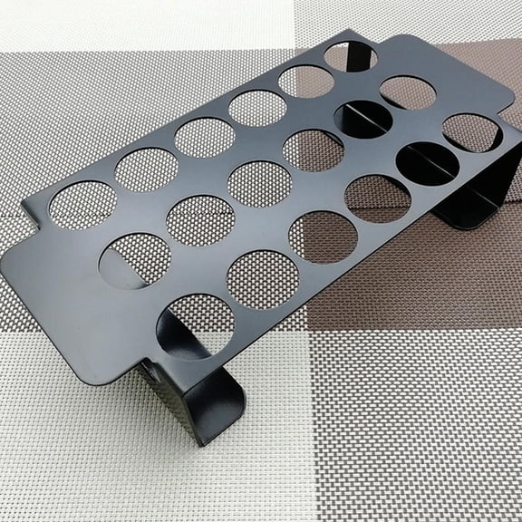Yardwe 1Pc Pepper Roasting Rack for Barbecue with Fire Resistant Black Stainless Steel Build