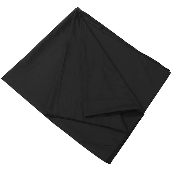 Yardwe 1Pc Photography Background Cloth Black for Multipurpose Scene Setup with Easy Storage and Carry