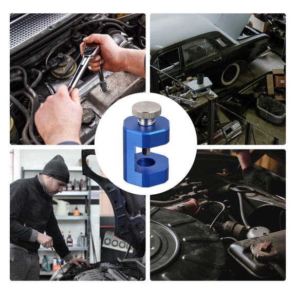 Yardwe 1Pc Universal Car Spark Plug Gapper Aluminum Tool for Engine Replacement and Repair