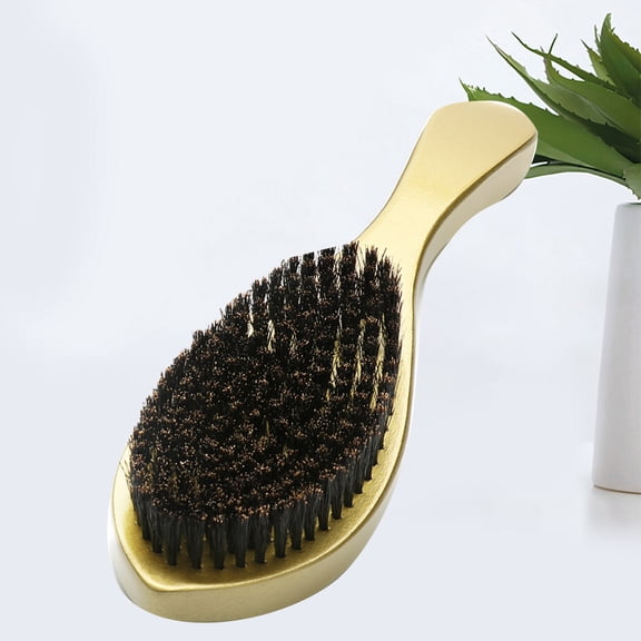 Yardwe Vegan Beard Brush Daily Use Wooden Handle 1PC