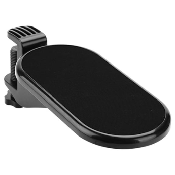 Yardwe Black Desk Arm Rest with Adjustable Design for Comfortable Wrist and Elbow Support
