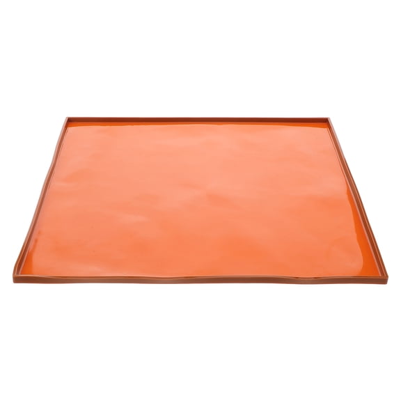 Yardwe Coffee Color Reusable Silicone Tray Liner, Non-Stick Dehydrator Mat for Kitchen Baking and Food Preparation
