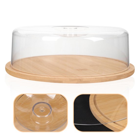Yardwe Covered Butter Dish Snack Dish Khaki 1Pack