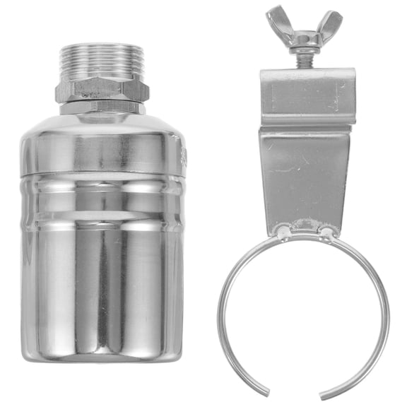 Yardwe 1Set Automatic Water Fill Valve Stainless Steel Float Ball Valve for Home Water Tower System
