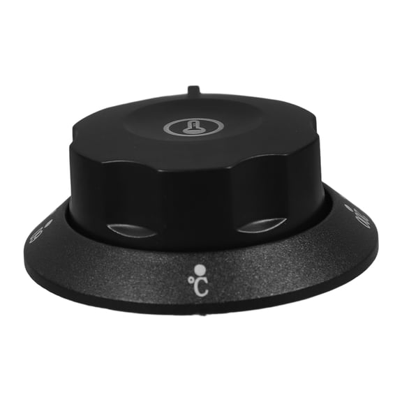 Yardwe Universal Control Knobs Control Knob Plastic Black Oven Kitchen Use 1Pack