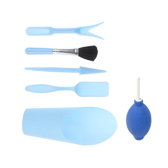 Yardwe 1Set Blue Gardening Tools Set with Plastic Shovel for Transplanting and Soil Aeration in Small Gardens