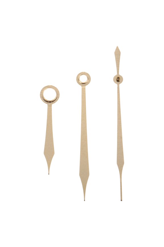 1Set Golden Watch Pointer Set for Hour Minute Second Replacement Suitable for Watchmaker Repairs