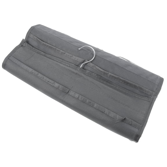 Yardwe Pocket Hanging Organizer Dual Side Socks Pockets Dark Grey Oxford Cloth 1Pcs