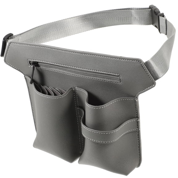 Yardwe Hair Stylist Waist Bag Portable Grey 1Pcs