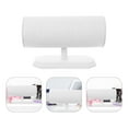thumbnail image 1 of Yardwe Hairband Display Stand White Linen Rectangular Simple Design for Hair Accessories at Home or Store, 1 of 8